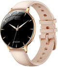 WizBay Premium Select® Smartwatch – AMOLED 1.32 inch – Multiple Sport Modi - Bluetooth Bellen – Flashlight – Hartslag SpO2 Slaap – Goud