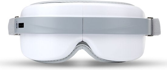 WizBay Premium Select® 3 in 1 Vibration Warmte en Acupoint Oogmasker - Oogmasker Slaap - Oogmasker Wallen - Oogmasker Warm - 4 Standen - Automatic - Beauty Pupil Mode - Vitality Mode - Sleep Mode - Ingebouwde Soft Relax Muziek - Oplaadbaar - Wit