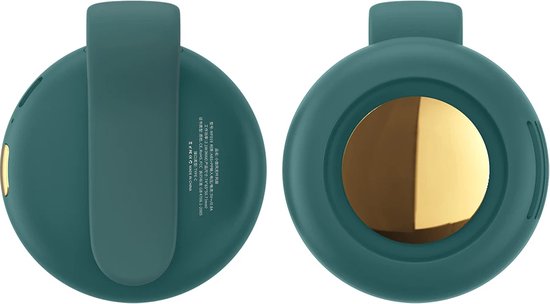 WizBay Premium Select® USB Oplaadbare Zomer Clip-On Mini Cooling Ventilator - 360° Links of Rechts Instelbaar Fan - 3 Standen - Aircooler - Groen