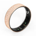 WizBay Premium Select® Gouden FrostLook Smart Ring Dames Heren - Oplaad Case - Hypoallergeen - Hartslag & Slaap Monitor - IP68 Waterdicht - O2 Meting - Gesture Functie - Multiple Sport Modi - #9
