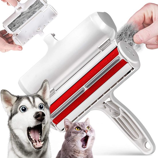 WizBay Premium Select® Huisdierhaar Verwijderaar - Verwijder Honden en Kattenharen - Pluizenborstel - Pluizenroller - Haarverwijderaar Kleding Bank Karpet Auto