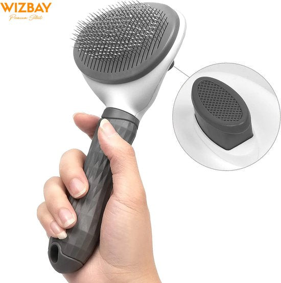 WizBay Premium Select® Zelfreinigende Borstel voor Huisdieren