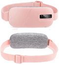 WizBay Premium Select® Menstruatie Warmteband – Elektrische Buik Warmteband met Massage – 5 Warmtestanden – Oplaadbaar – Draadloos – Roze