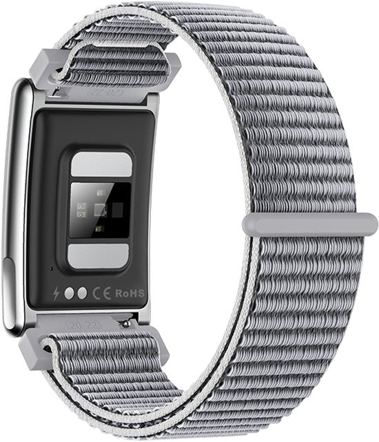 WizBay Premium Select® Smart Bracelet - Screenloze Gezondheidsarmband - ECG - HRV - Hartslag - Zuurstof - Temperatuur - Glucosetrends - BMI - iOS en Android - IP68 - Zilver Rosé