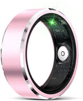 WizBay Premium Select® Smart Ring Pink Blush – Hartslag, Slaap & O2 Meter – Sport & Gezondheid Tracker – IP68 Waterdicht – Maat #9