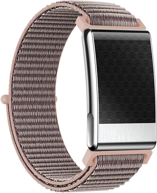 WizBay Premium Select® Smart Bracelet - Screenloze Gezondheidsarmband - ECG - HRV - Hartslag - Zuurstof - Temperatuur - Glucosetrends - BMI - iOS en Android - IP68 - Zilver Rosé