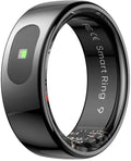 WizBay Premium Select® Smart Ring Dark Grey - Maat 11 - Smart Ring met Hartslag, Slaap, Zuurstof - Multi Sport Modi