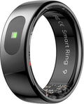 WizBay Premium Select® Smart Ring Dark Grey - Maat 9 - Smart Ring met Hartslag, Slaap, Zuurstof - Multi Sport Modi