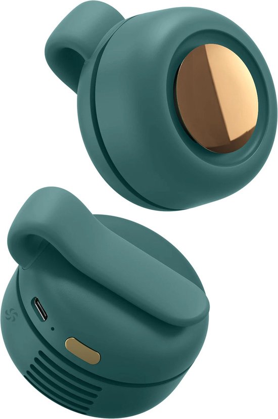 WizBay Premium Select® USB Oplaadbare Zomer Clip-On Mini Cooling Ventilator - 360° Links of Rechts Instelbaar Fan - 3 Standen - Aircooler - Groen